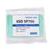Cleanroom ESD Polyester Knit Swab, Static Dissipative Handle, 100/Bg